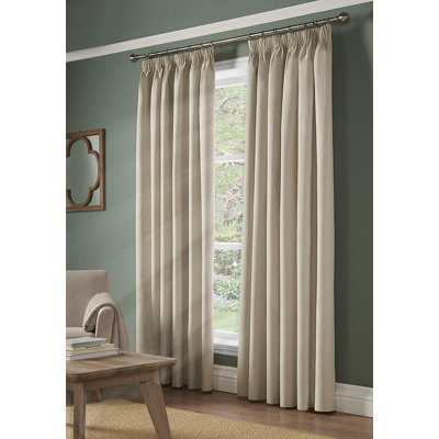 Beauvallon Blackout Thermal Pencil Pleat Curtains