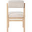 Chaise rembourrée en tissu texturé Frakes-2046438121-2046438120