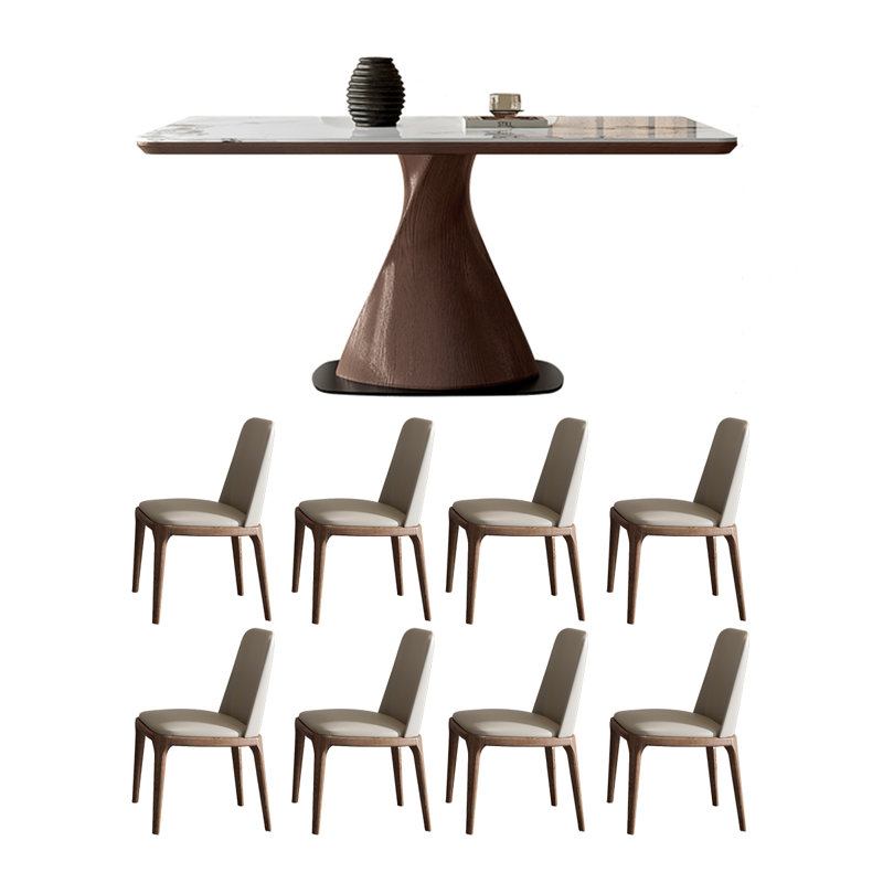 Ensemble de table de salle à manger Minimalist, H 29,52 po x L 78,74 po x l 39,37 po