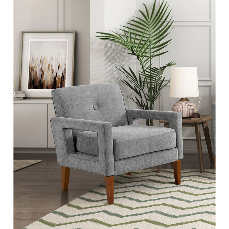 Fauteuil 1 pièce Modern Living, Gris