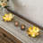 House of Hampton® Set of 2 Gold Lotus Table Lamp Battery Powered 6''Tall