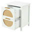 Asawer 44cm W Manufactured Wood Bedside Table