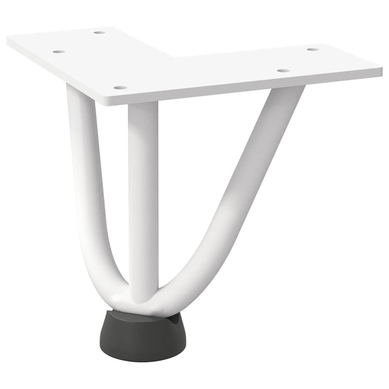 Aurbree Table Leg, 10cm H x 12cm W x 12cm D, White