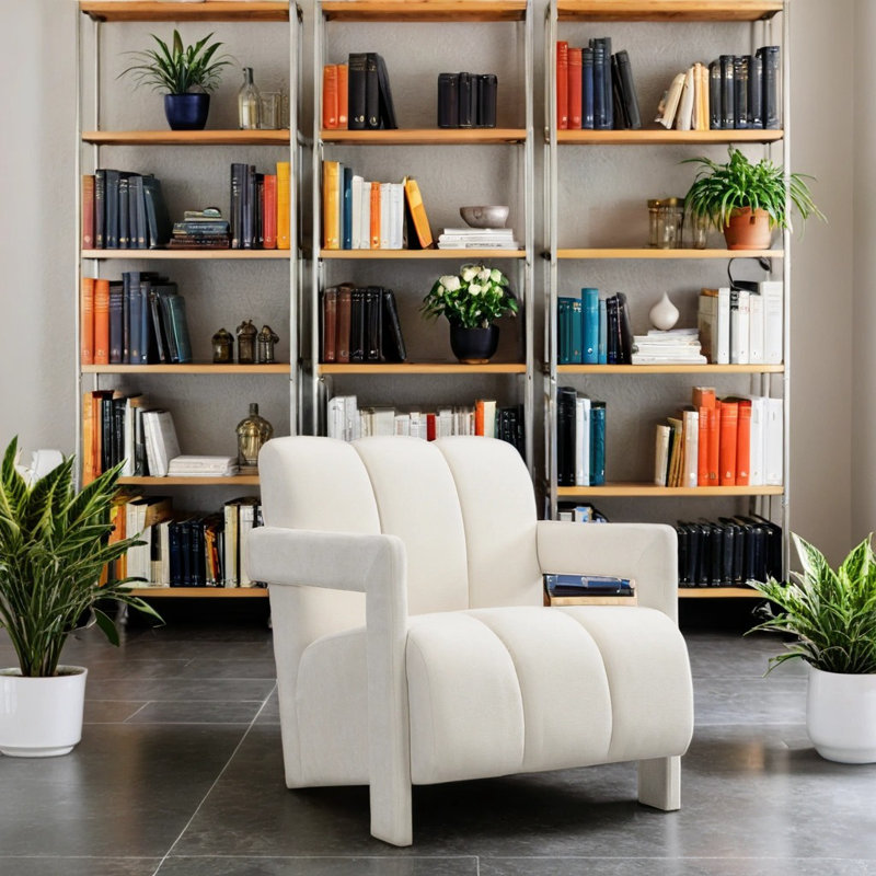 Fauteuil Modern, Blanc