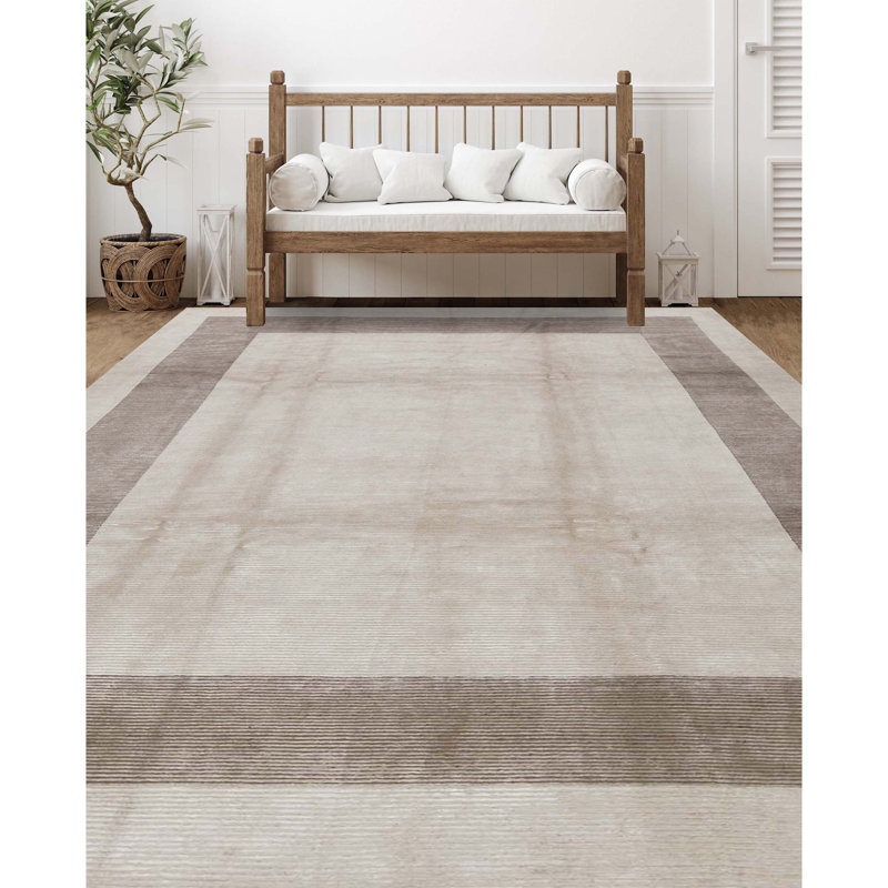 Wool Geometric Area Rug
