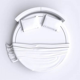 400TC Single Embroidery Sateen Solid Cotton Round 4 Piece Sheet Set Fitted Sheet Fits Upto 16" Deep Pocket