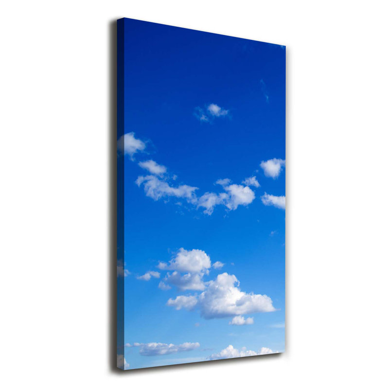 Ebern Designs Clouds in the Sky - Wrapped Canvas Art Print | Wayfair.co.uk