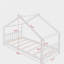 Lit double en bois, blanc-121069932-121069933