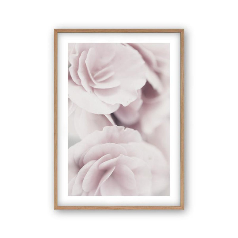 1 Piece Wall Art, 41 cm H x 31 cm W x 2.5 cm D, Oak Frame