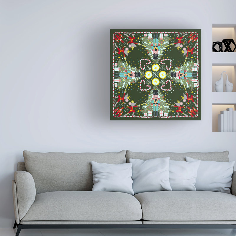 Art sur toile Rachel Hallquist, H 14 po x l 14 po