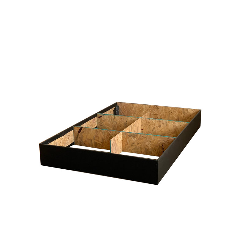 Cowarts Bed, Queen, Black