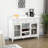 Modern Kitchen Sideboard, Buffet Cabinet with Wine Storage and Glass Doors