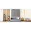 Grand lit escamotable mural avec coussin