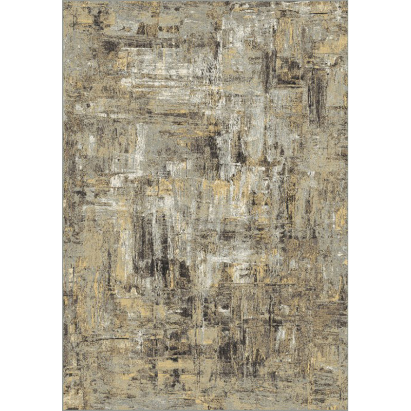 Josephs Viscose Abstract Indoor Rug, Rectangle 5'3" x 7'7"