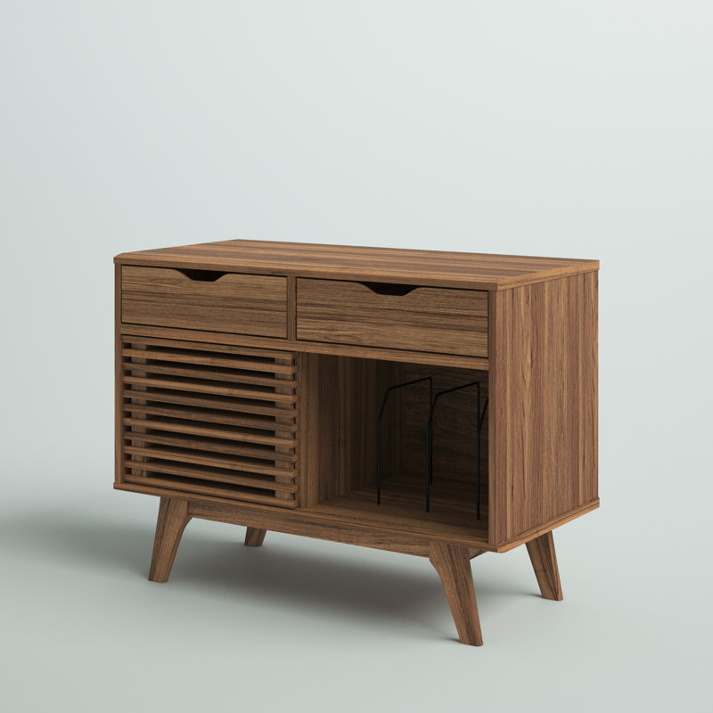 Render Vinyl Record Display Stand