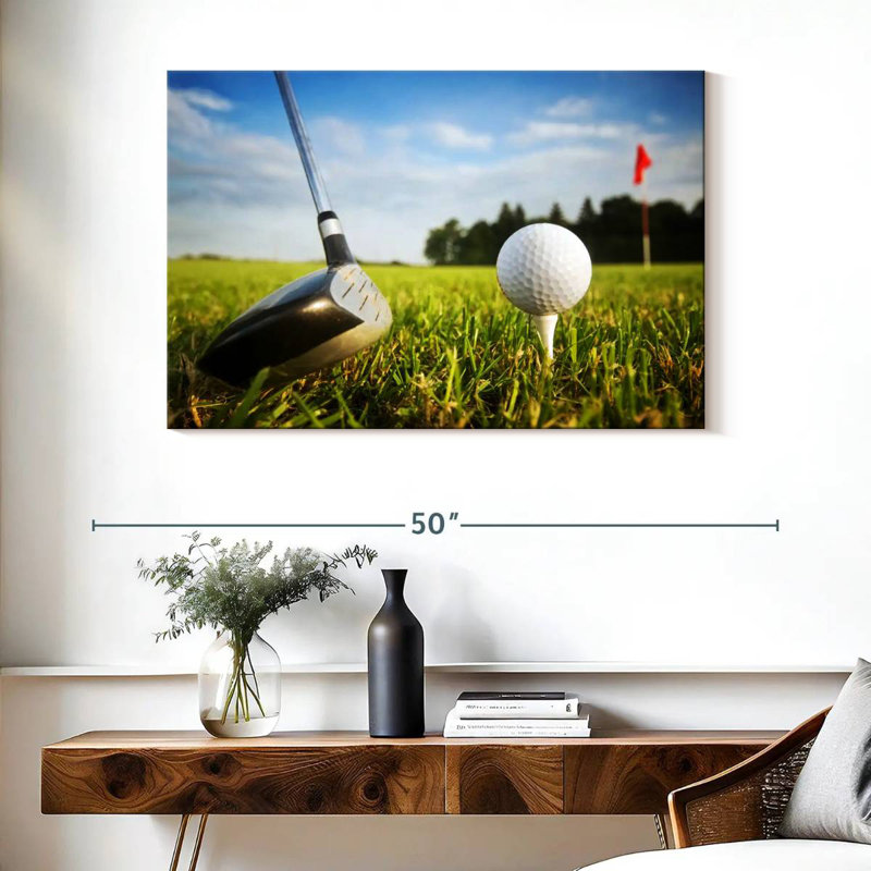 Senne Golf Strike, 26" H x 39" W