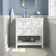 Krish 32'' Single Bathroom Vanity with Engineered Marble Top