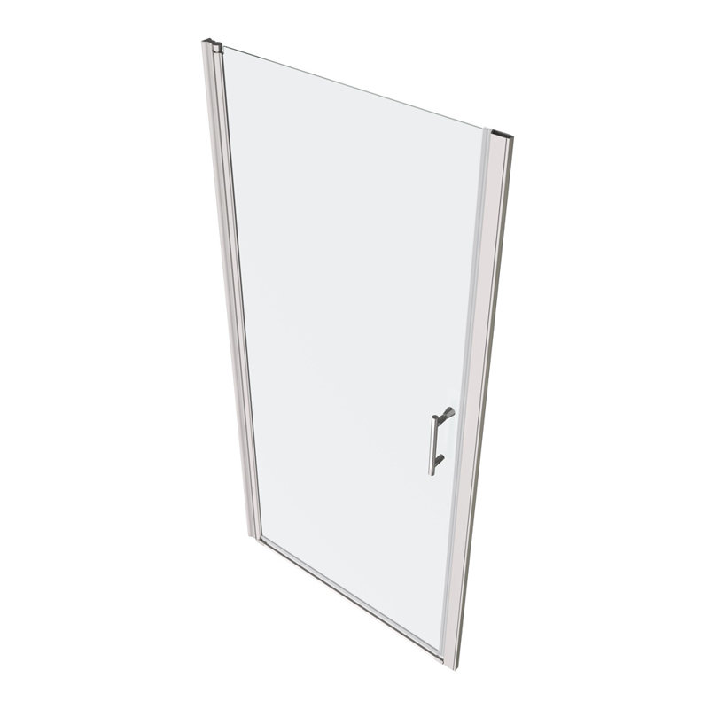 Universal Pivot Shower Door, Chrome