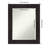 Jibril Brushed Nickel Beveled Bathroom / Vanity Mirror-557321450