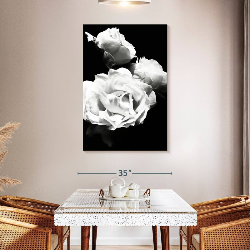 Harnek Dramatic Love Blooms I, 48" H x 32" W