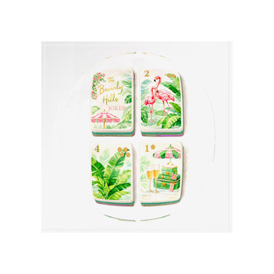 Mahjong Beverly Hills Mahj Candy Catchall Dish