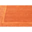 Hand Knotted Geometric Area Rug in Rust/Beige
