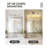 23 Inch 3-Light Farmhouse Vanity Light, Clear Glass Globe Shade, Brushed Nickel-67312455-67312453