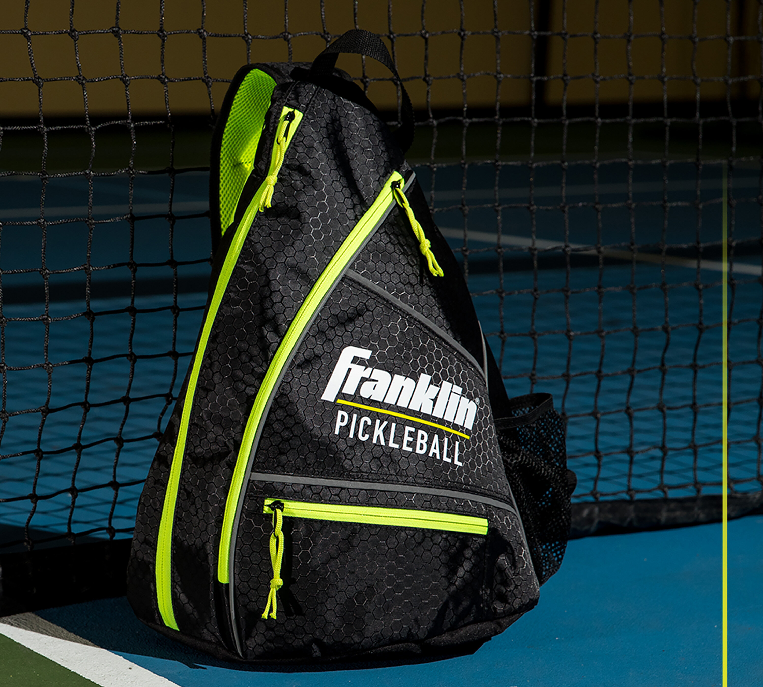 GSE Games & Sports Expert Large Mesh Duffel Bag with Zipper. Sport