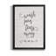 Wash Fears - Art textuel sur toile encadré-1690409597-1690409596