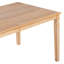 Ensemble de table de salle à manger extensible Vintage pour 6 avec 4 chaises et banc, ensemble de table de cuisine rustique de 59 à 72 pouces avec finition patinée et pieds rétro sculptés (bois naturel délavé)-1852533398