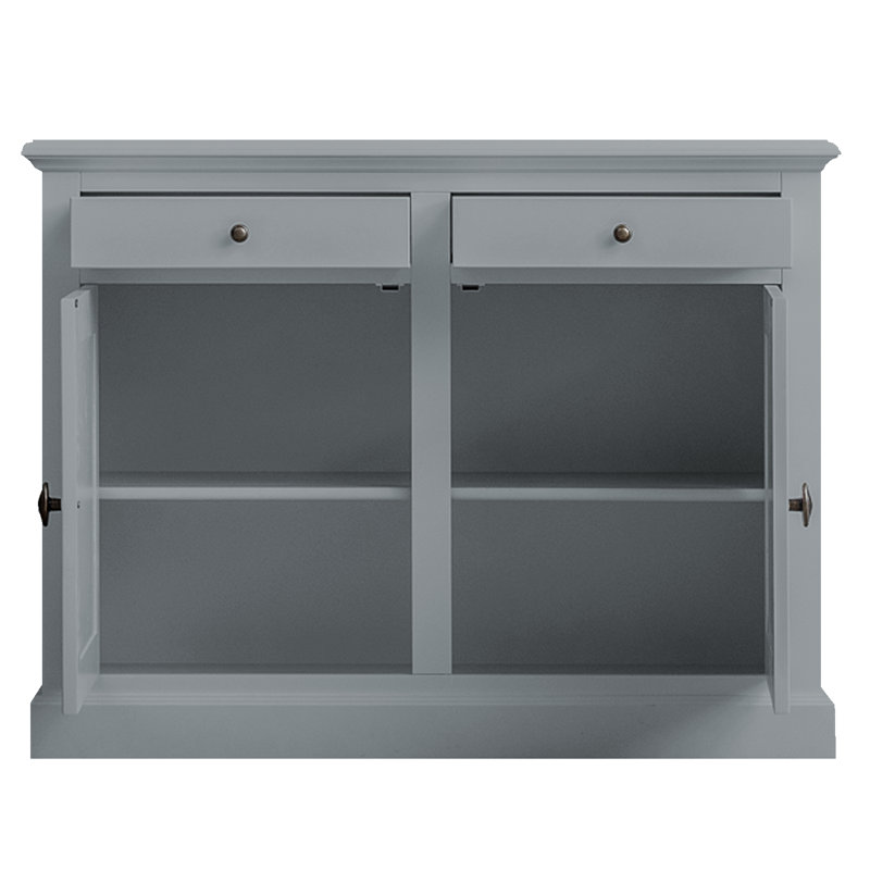 Breshai 126cm Sideboard, Light Grey