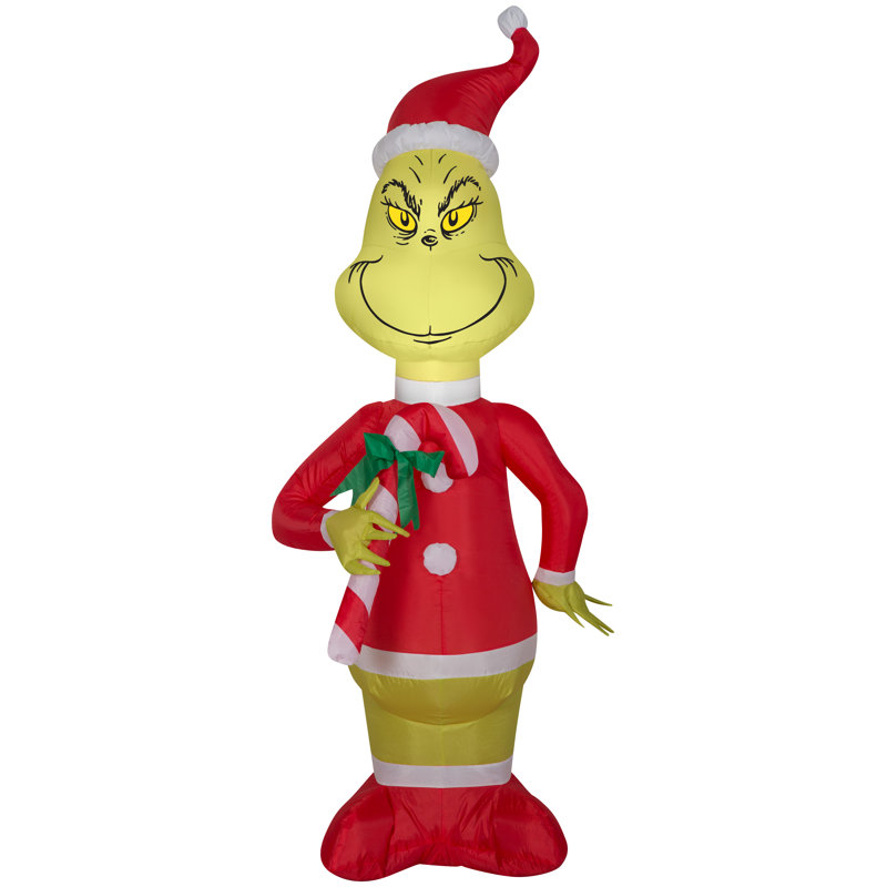 Le Grinch soufflé à l'air