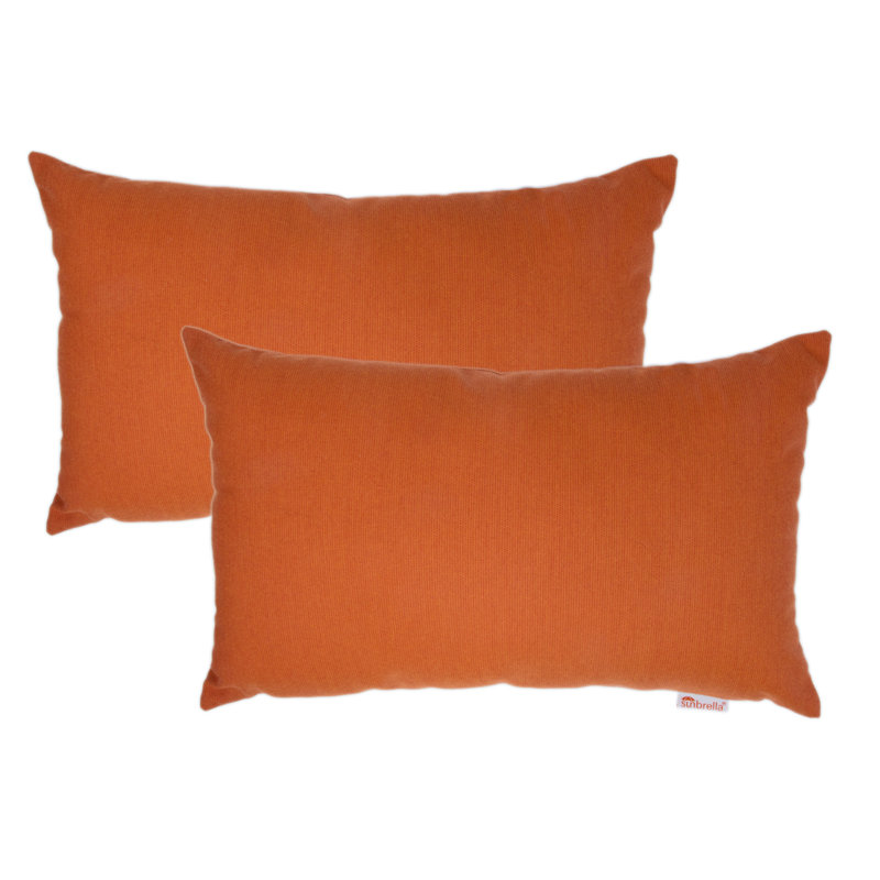 Sunbrella Indoor / Outdoor Pillow, Cayenne