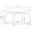 Table basse ronde