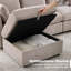 Canapé modulaire rembourré 8 places avec sièges Ottomans 128,61 po Sarang-979231213