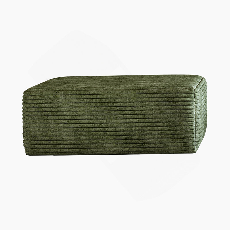 Y119-OTTOMAN-GREEN repose-pieds vert