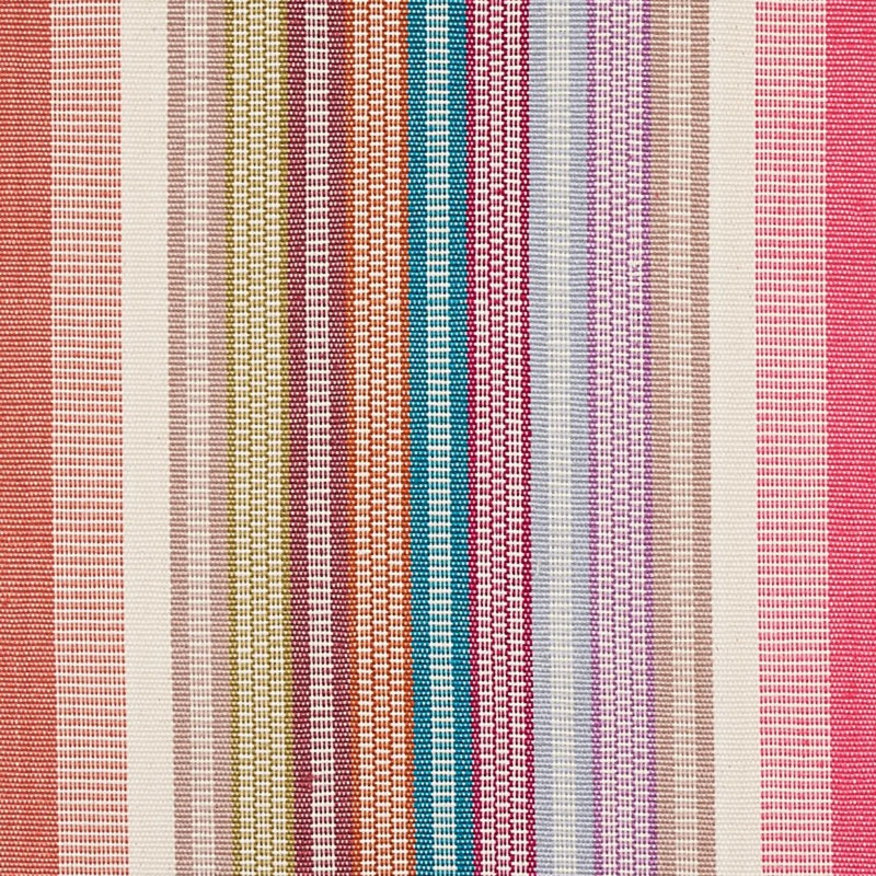 Tissu à rayures Schumacher x A Rhum, Macaron