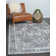 Tapis gris de style Walmoor