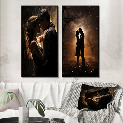 " Wedding Couple Celestial Union " 2 - Pieces