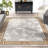  Fairmont Ivory Gold Abstract Glam Area Rug-50413189