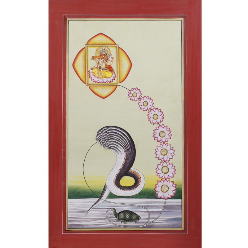 Ganesha et Kundalini | Aquarelle sur papier
