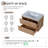 30.37'' Single Bathroom Vanity with Ceramic Top