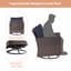 Ensemble de conversation avec canapé en rotin 5 pièces Etna avec coussins et chaises pivotantes-1056105267-1056105266