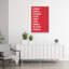 Santa'S Reindeer Names Classic Abstract Winter Wall Art Print 1 Piece Wrapped Canvas Wall Art-1569942128