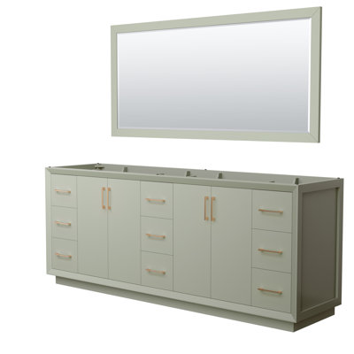 Strada 83.25'' Double Bathroom Vanity Base Only