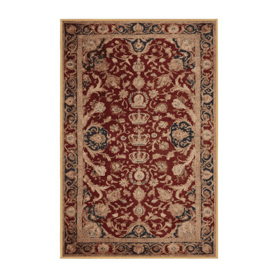 Tapis brun français lavable à la machine