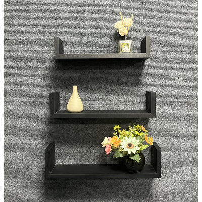 Kuddusi 3 Piece Floating Shelf