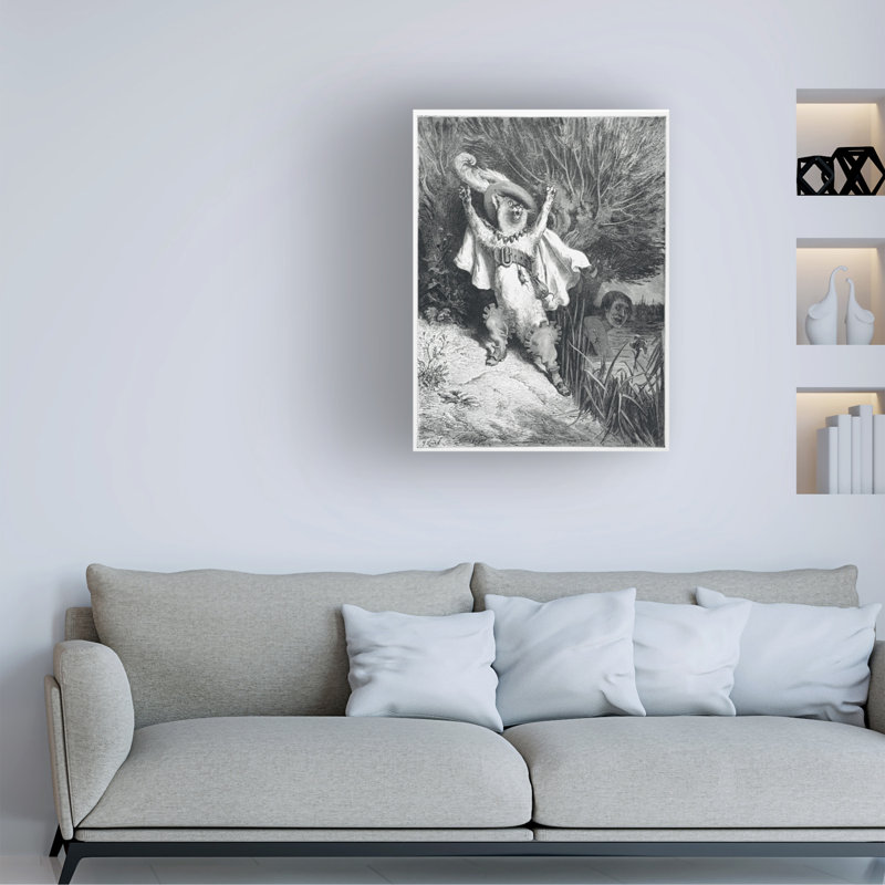 Art sur toile, Gustave Dore, H 19 po x l 14 po