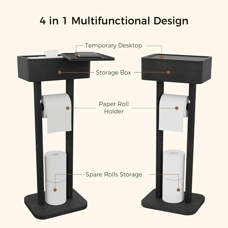 Free Standing Toilet Paper Holder
