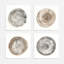 Anneaux du temps, ensemble de 4 impressions sur toile-109267968-109267974